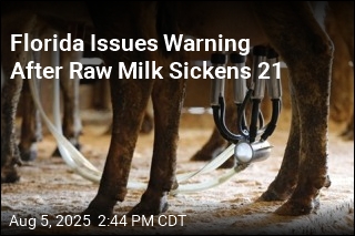 Raw Milk Linked to 21 Infections in Florida
