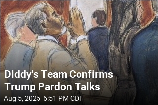 Combs&#39; Lawyers Confirm Trump Pardon Talks