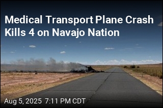 4 Killed in Medical Plane Crash on Navajo Nation in Arizona