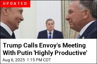 Trump Envoy Presses Putin Ahead of Friday Deadline