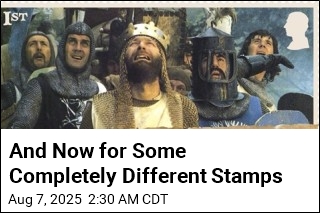 Britain&#39;s Royal Mail Celebrates Monty Python