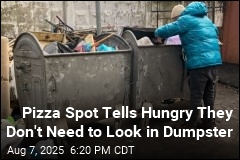 Come Inside, Pizza Place Tells Hungry Going Through Dumpster