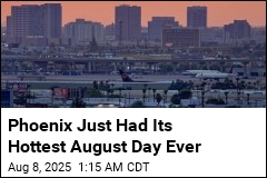 Phoenix Hits 118 Degrees, Breaking a Record