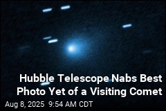 Hubble Telescope Nabs Best Photo Yet of a Visiting Comet