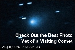 Hubble Telescope Nabs Best Photo Yet of a Visiting Comet