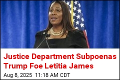 Justice Department Subpoenas Trump Foe Letitia James