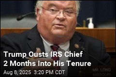 Trump Ousts IRS Chief Billy Long After Brief Tenure