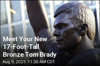 Meet Your New 17-Foot-Tall Bronze Tom Brady