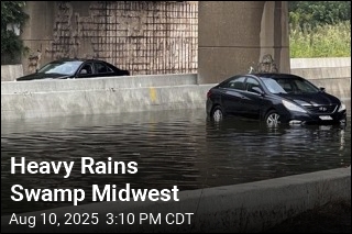 Rain, Flooding Hit Midwest, Closing Roads