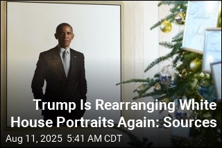 Trump Is Rearranging White House Portraits Again: Sources