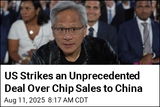 US Strikes an Unprecedented Deal Over Chip Sales to China