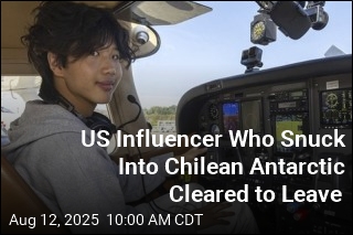 US Influencer Stuck in Chilean Antarctic Might Get to Leave