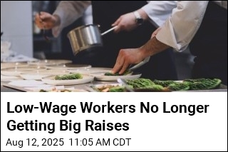 Low-Wage Workers No Longer Getting Big Raises