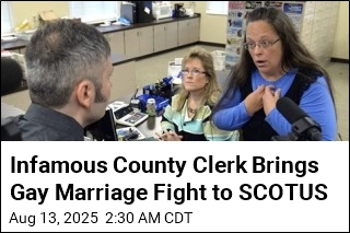 Infamous County Clerk Brings Gay Marriage Fight to SCOTUS