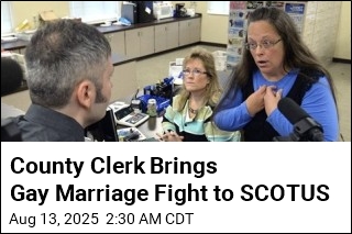 Infamous County Clerk Brings Gay Marriage Fight to SCOTUS