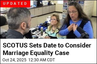 Infamous County Clerk Brings Gay Marriage Fight to SCOTUS