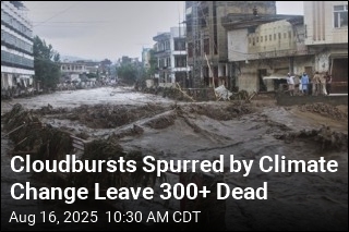 300+ Dead After Flash Floods in India, Pakistan