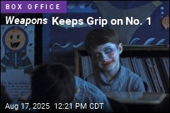 Weapons Keeps Grip on No. 1