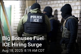 Big Bonuses Fuel ICE Hiring Surge