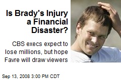 Is Brady's Injury a Financial Disaster?