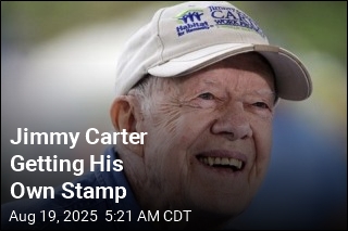 Jimmy Carter Getting His Own Stamp