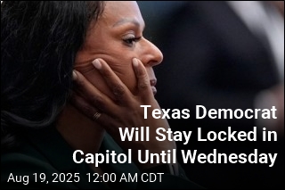 Texas Democrat Will Stay Locked in Capitol Until Wednesday