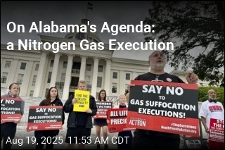 On Alabama&#39;s Agenda: a Nitrogen Gas Execution