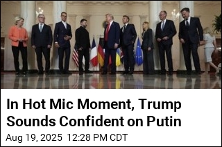 In Hot Mic Moment, Trump Sounds Confident on Putin