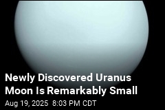 Newly Discovered Uranus Moon Is Remarkably Small