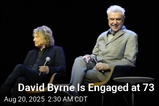 David Byrne Is Engaged at 73