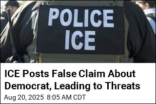 ICE Posts False Claim About Democrat, Leading to Threats