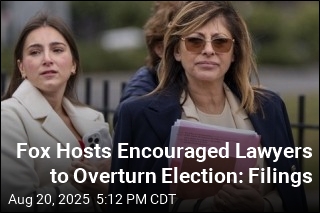 Fox Hosts Encouraged Lawyers to Overturn Election: Filings