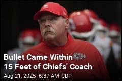 Bullet Came Within 15 Feet of Chiefs&#39; Reid