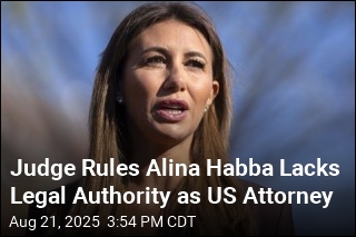 Judge Rules Alina Habba Lacks Legal Authority as US Attorney