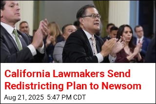 California Lawmakers Send Redistricting Plan to Newsom