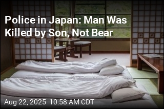 Police in Japan: Man Was Killed by Son, Not Bear