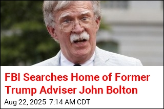 FBI Searches Home of Former Trump Adviser John Bolton