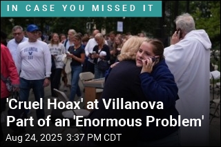 &#39;Cruel Hoax&#39; at Villanova Part of an &#39;Enormous Problem&#39;