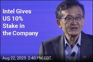 Intel Gives US 10% Stake in the Company