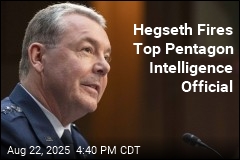 Intelligence Chief Who Angered Trump Is Dismissed