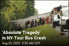 5 Dead, Dozens Injured in NY Tour Bus Crash
