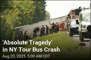 5 Dead, Dozens Injured in NY Tour Bus Crash