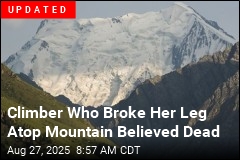 After Rescuer Dies, Efforts to Reach Stuck Climber Halt