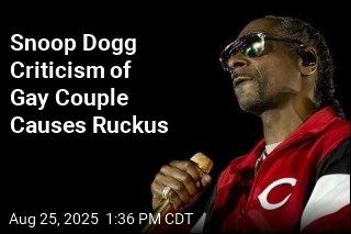 Snoop Dogg Criticism of Gay Couple Causes Ruckus