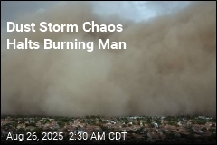 Dust Storm Chaos Halts Burning Man