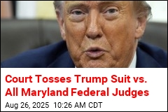 Court Tosses Trump Suit vs. All Maryland Federal Judges