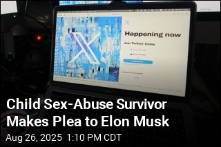 Child Sex-Abuse Survivor Makes Plea to Elon Musk