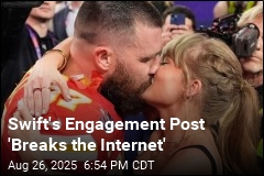 Swift&#39;s Engagement Post Got Millions of Likes in Minutes