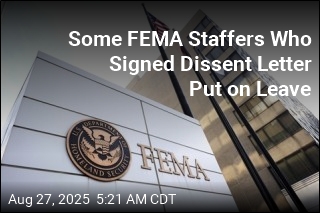 Some FEMA Dissenters Are Put on Leave