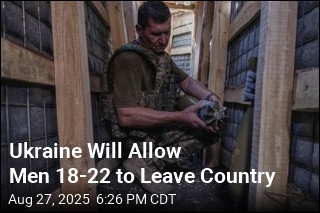 Ukraine to Allow Men to Travel Abroad Until They Turn 23